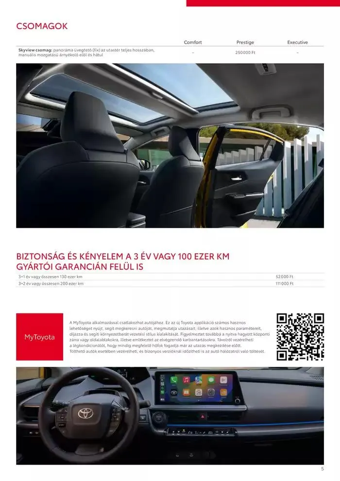 Katalógus Toyota Prius január 11.-tól január 11.-ig 2026. - Oldal 5