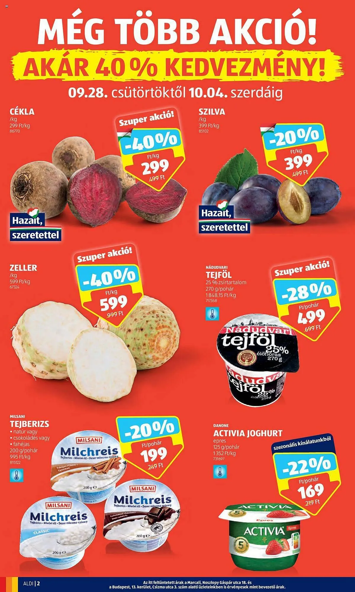 Katalógus ALDI akciós újság szeptember 28.-tól október 4.-ig 2023. - Oldal 2