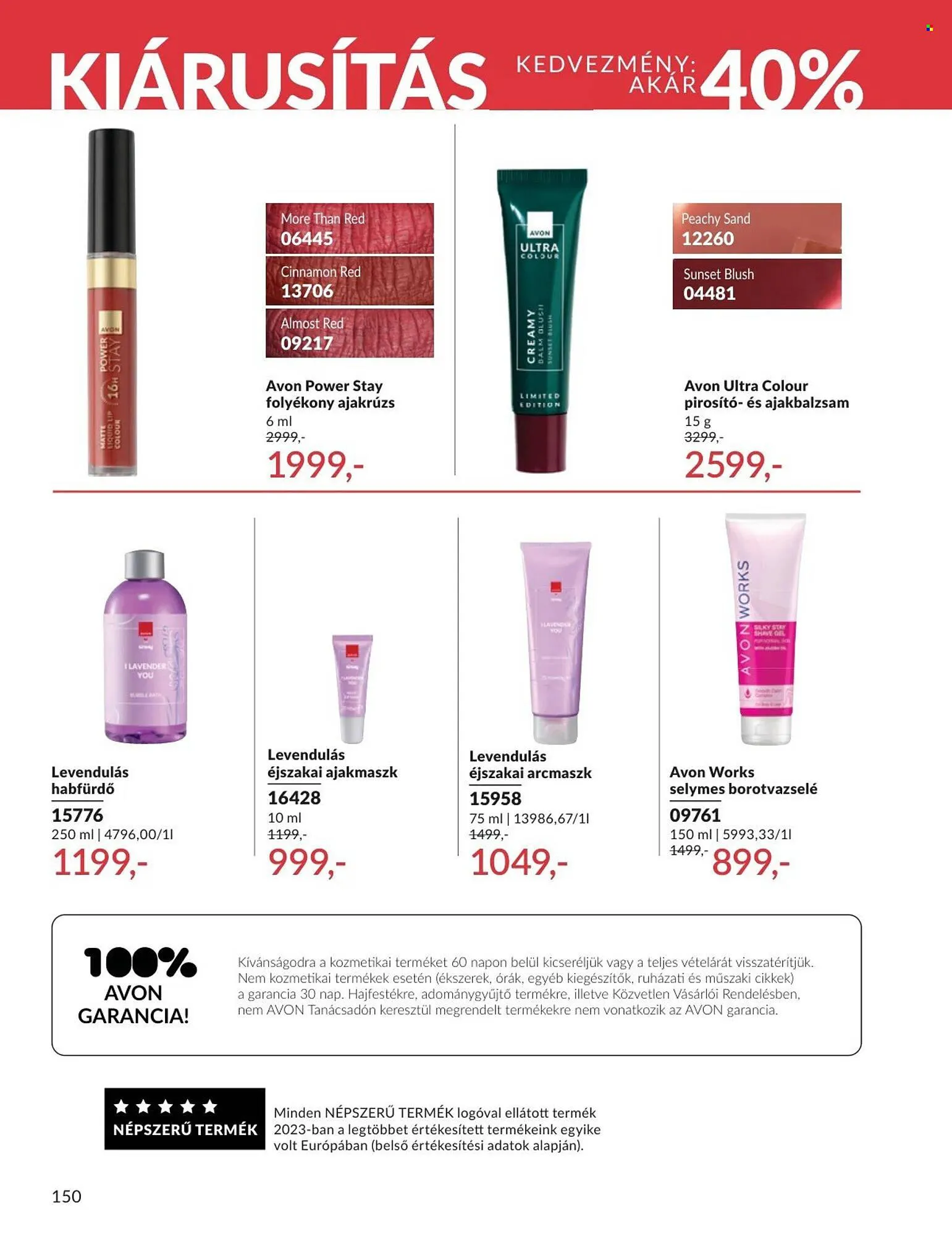 Katalógus AVON katalógus február 1.-tól február 28.-ig 2026. - Oldal 150