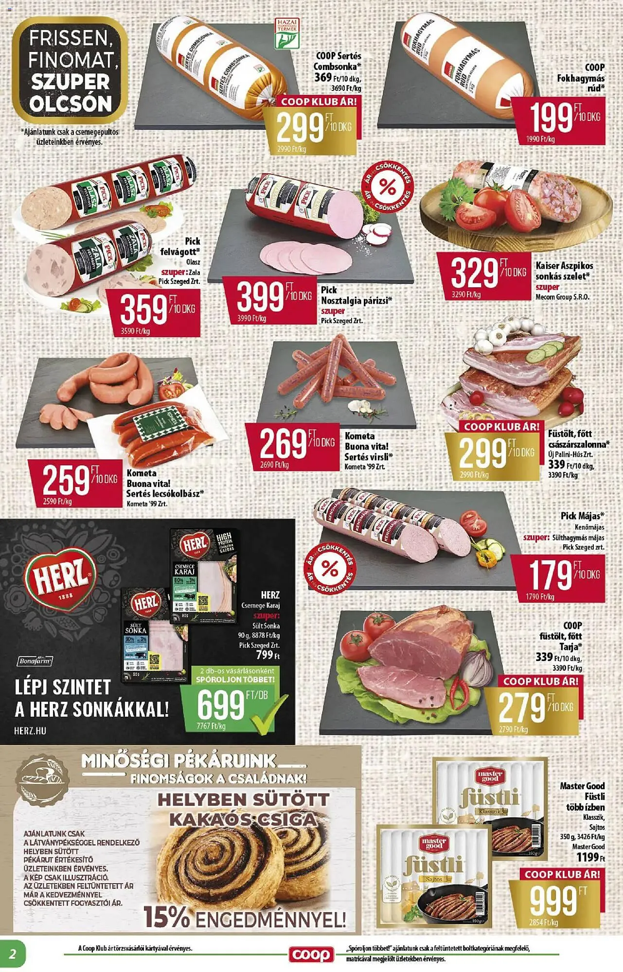 Katalógus Coop akciós újság január 22.-tól január 28.-ig 2026. - Oldal 2