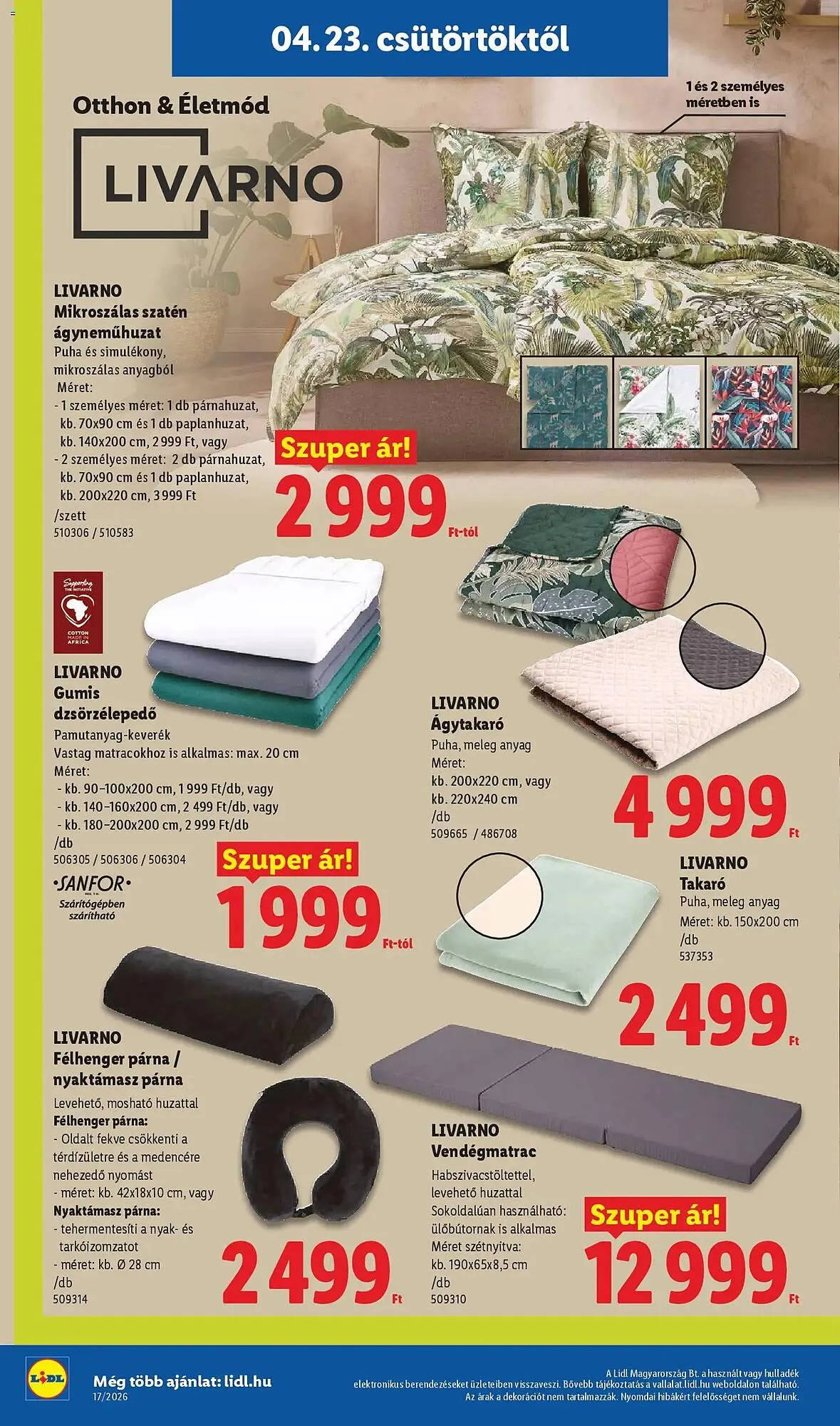 Katalógus Lidl akciós újság április 23.-tól április 29.-ig 2026. - Oldal 2