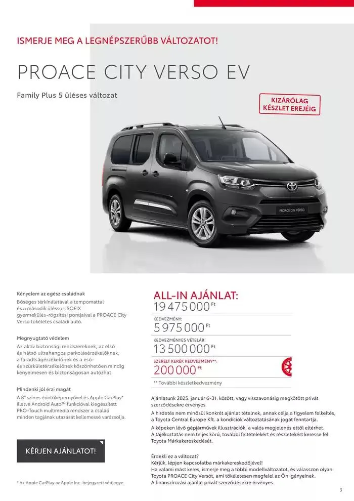Katalógus Toyota Proace City Verso EV január 11.-tól január 11.-ig 2026. - Oldal 3