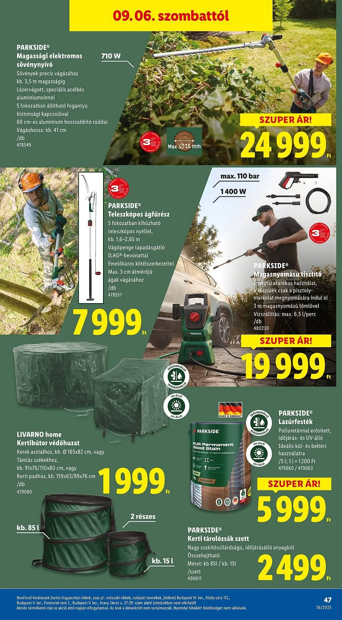 Katalógus Pick-Lidl Nyereményjáték 2025.09.24 akciós újság szeptember 4.-tól szeptember 10.-ig 2025. - Oldal 47