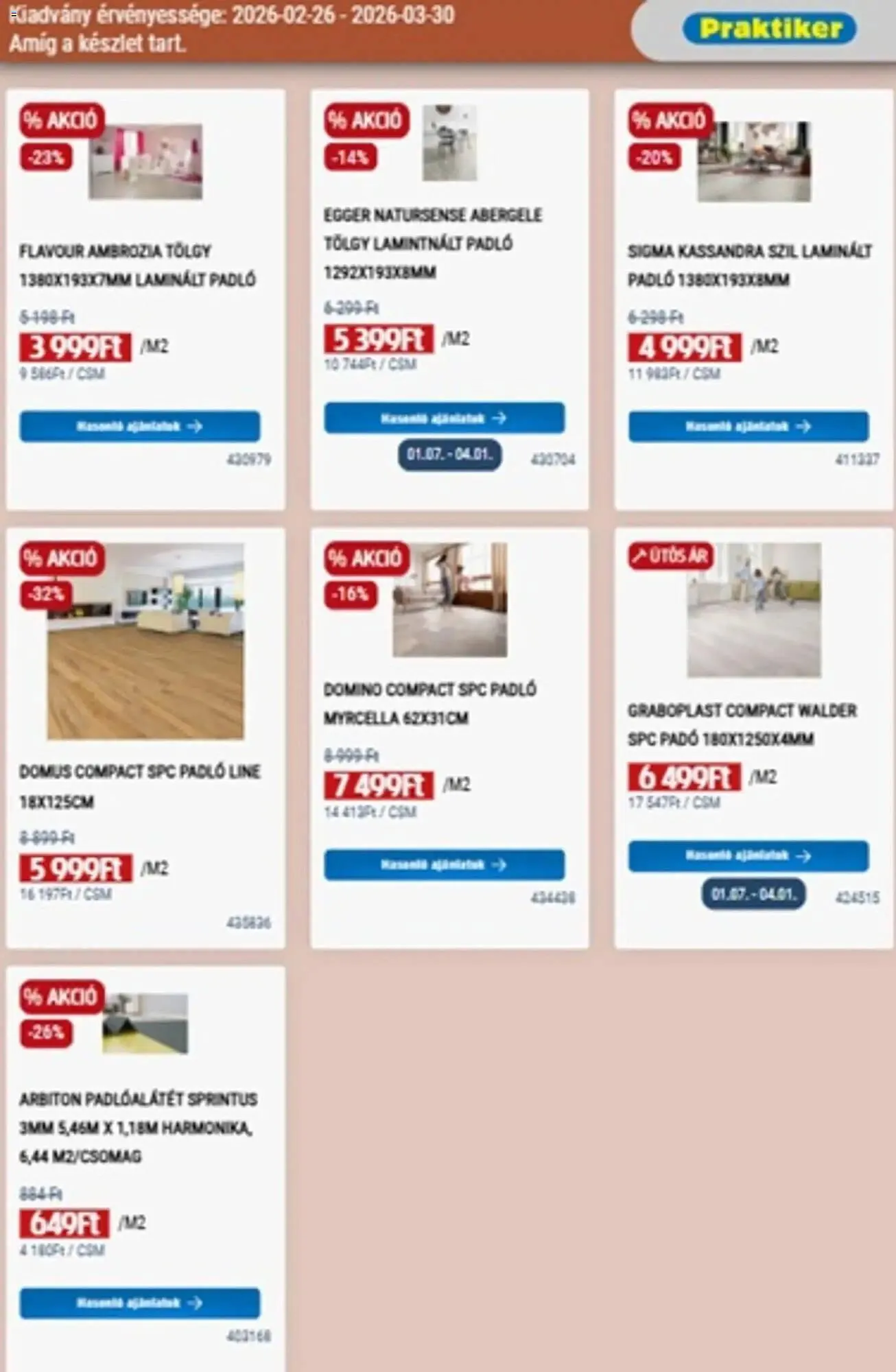 Katalógus Praktiker akciós újság február 26.-tól március 30.-ig 2026. - Oldal 19