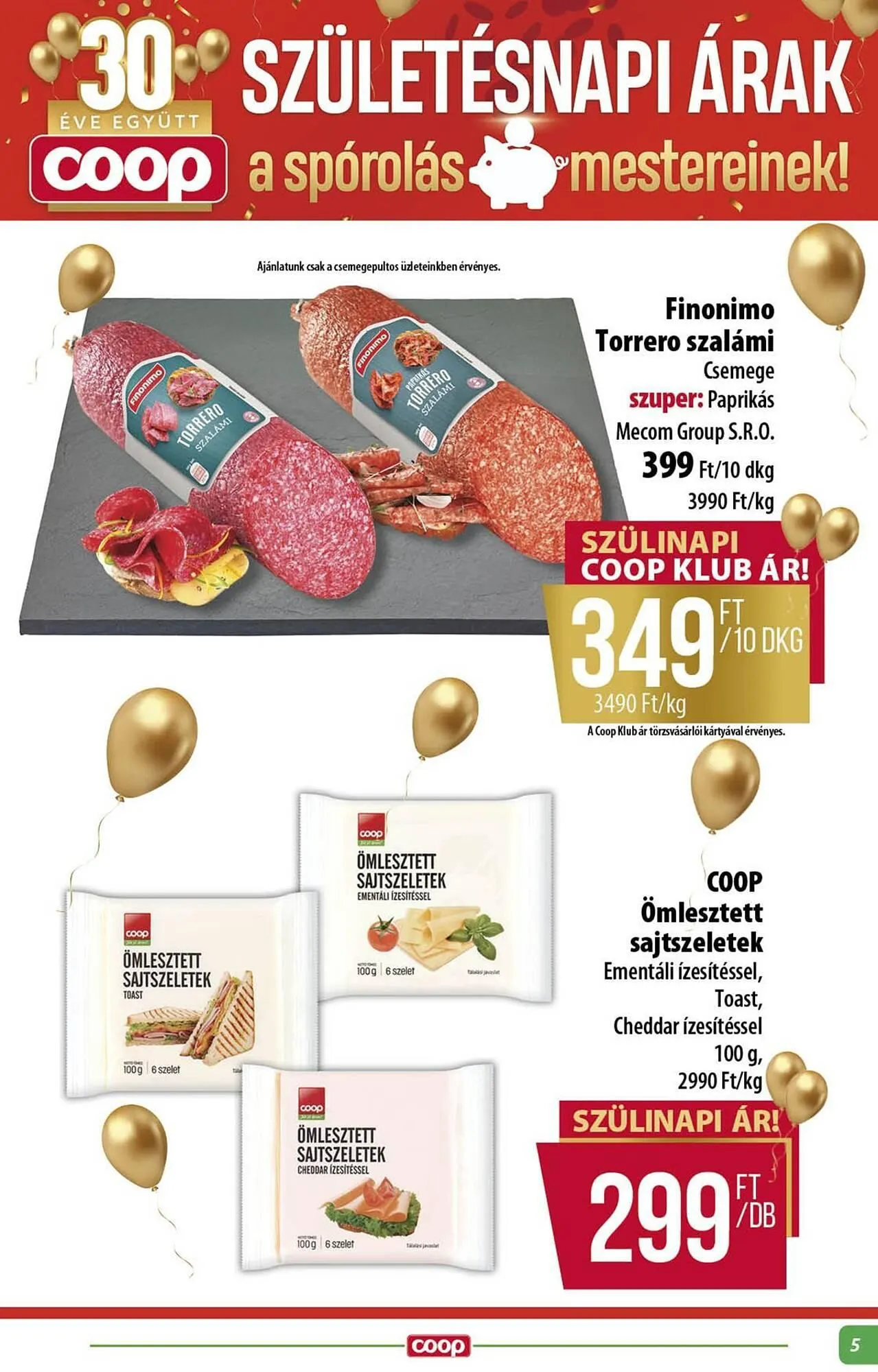 Katalógus Coop akciós újság augusztus 21.-tól szeptember 3.-ig 2025. - Oldal 5