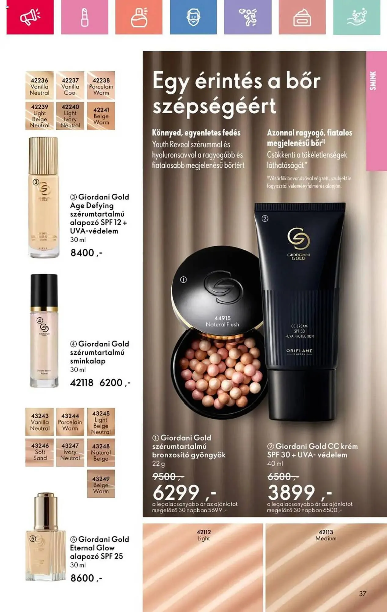 Katalógus Oriflame akciós újság július 6.-tól július 26.-ig 2025. - Oldal 37
