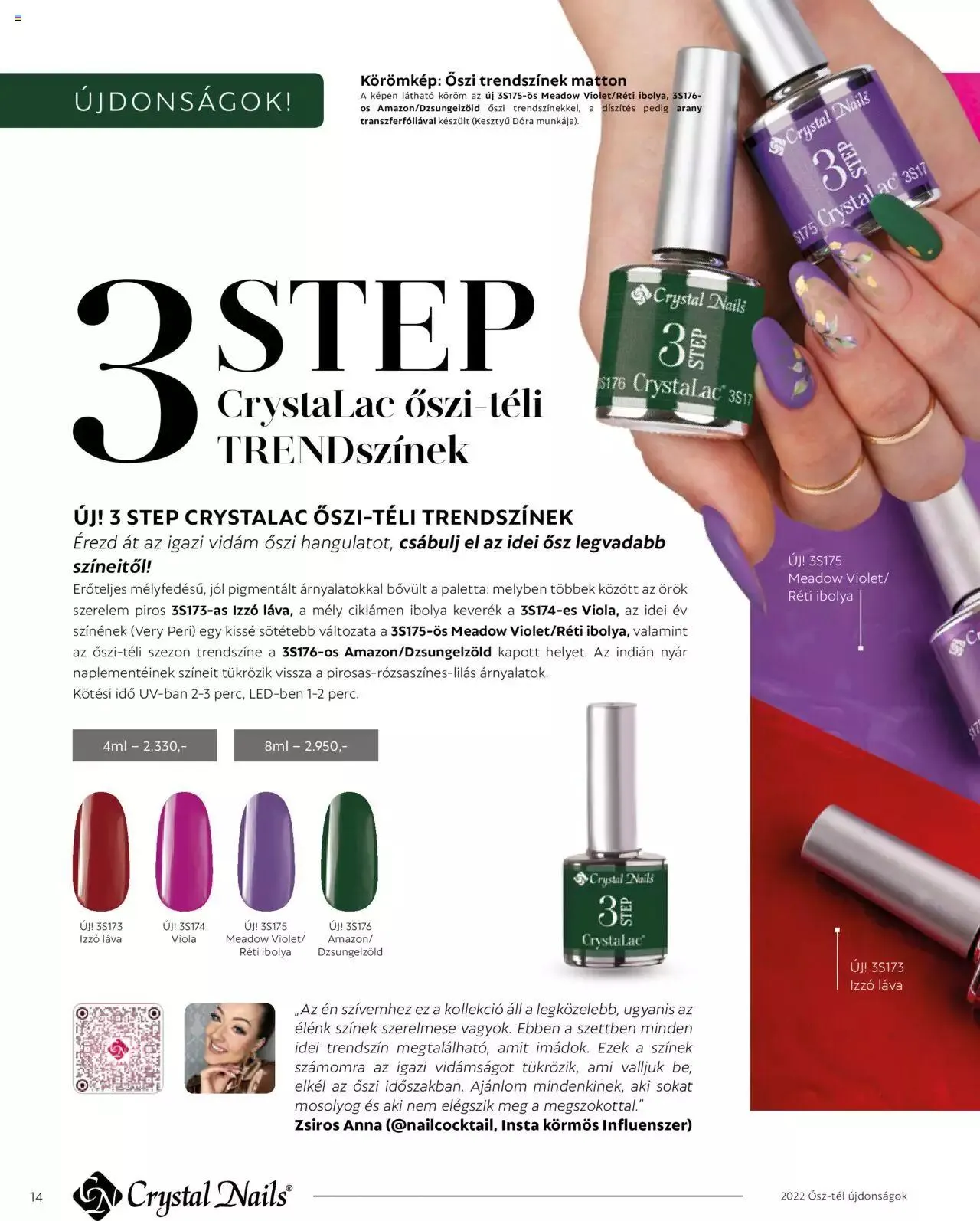 Katalógus Crystal Nails - Ősz / Tél katalógus szeptember 5.-tól december 31.-ig 2023. - Oldal 14