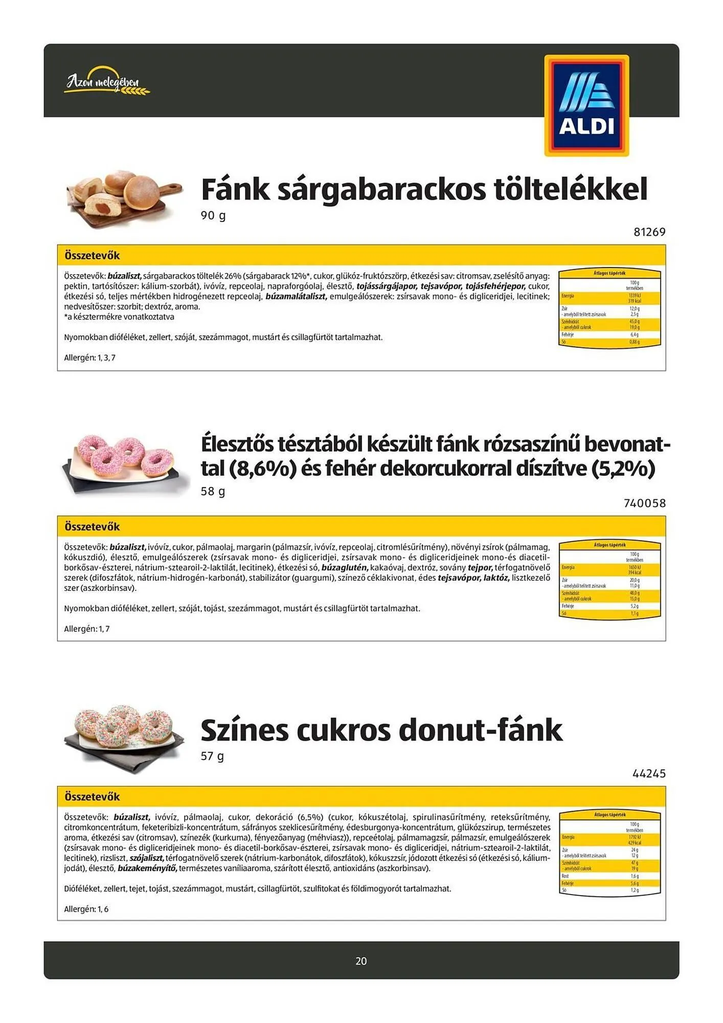 Katalógus ALDI akciós újság július 16.-tól január 20.-ig 2026. - Oldal 20