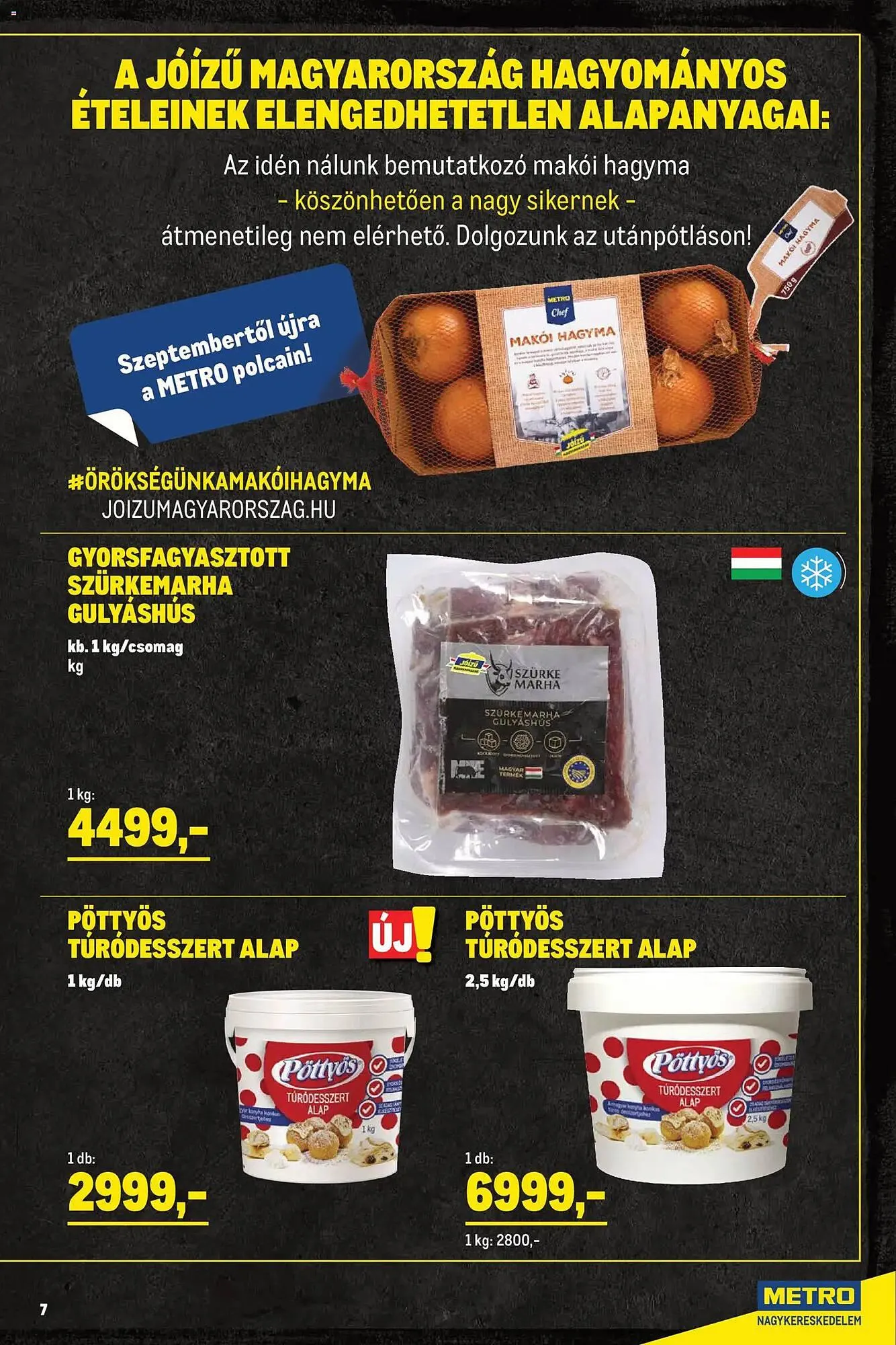 Katalógus Metro akciós újság április 7.-tól április 30.-ig 2026. - Oldal 7