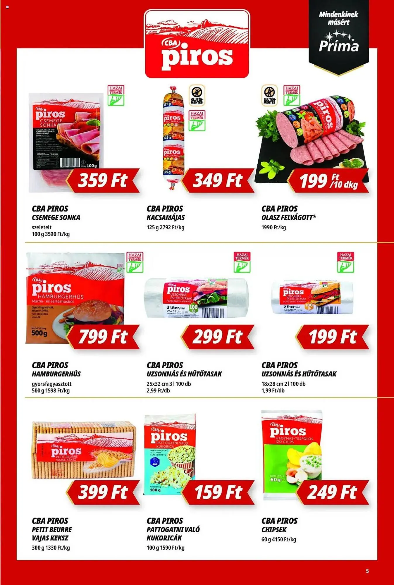 Katalógus Príma akciós újság június 12.-tól június 18.-ig 2025. - Oldal 5