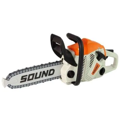 Játék láncfűrész, élethű működéssel és hanggal