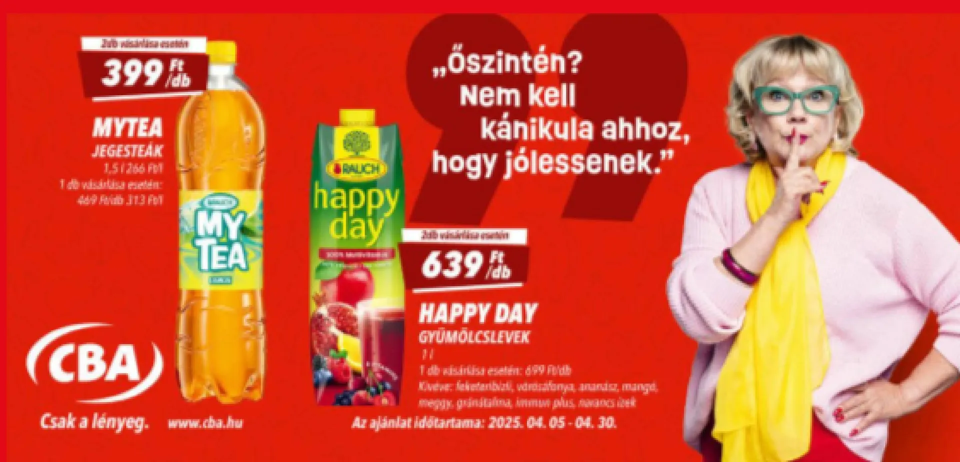 Katalógus CBA akciós újság április 5.-tól április 30.-ig 2025. - Oldal 2