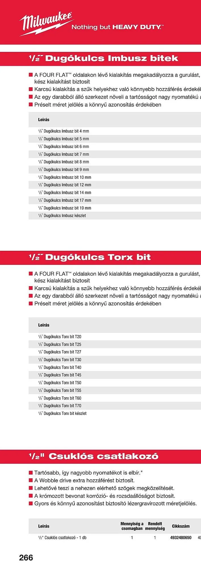 Katalógus Milwaukee akciós újság szeptember 16.-tól december 31.-ig 2025. - Oldal 530