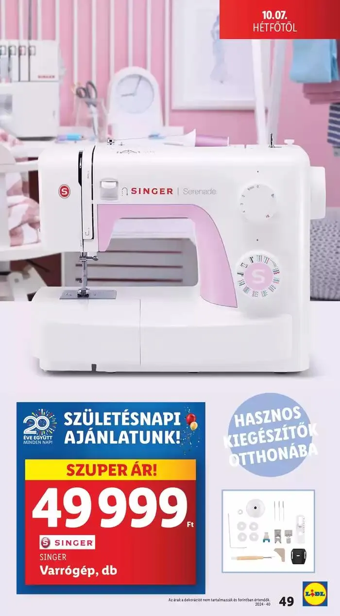 Katalógus Akciós újság – 40. hét október 3.-tól október 9.-ig 2024. - Oldal 49