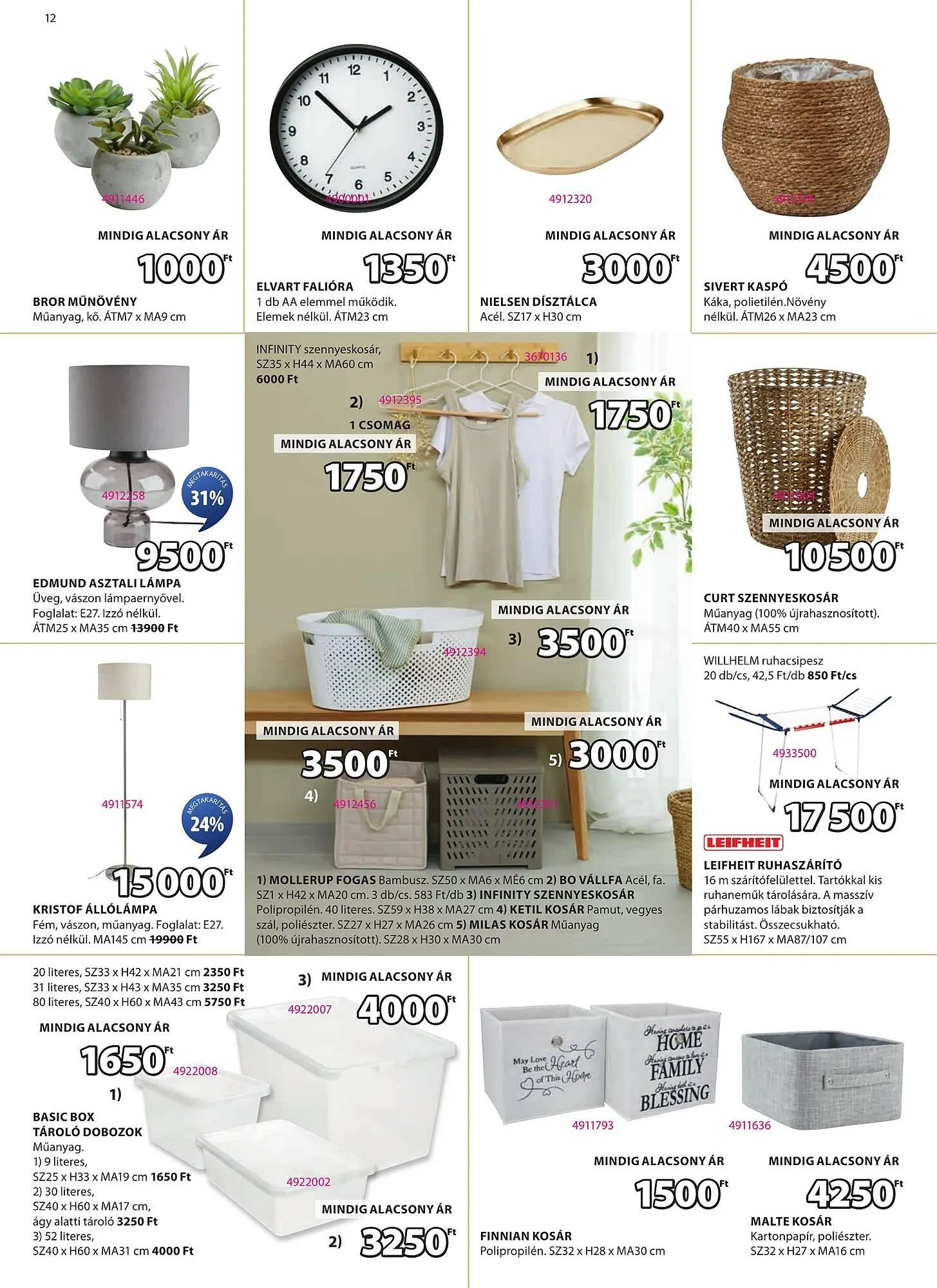 Katalógus JYSK akciós újság január 1.-tól február 2.-ig 2025. - Oldal 12