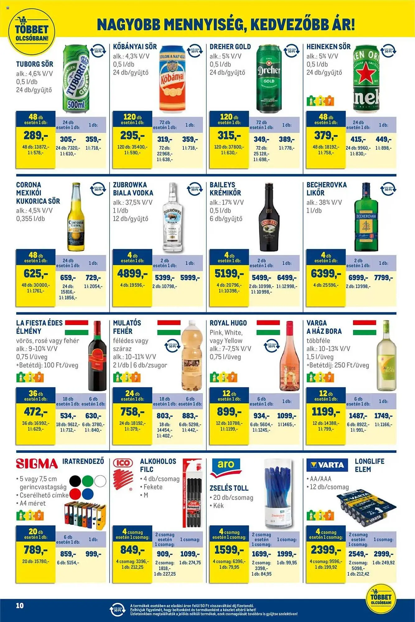 Katalógus Metro akciós újság április 1.-tól április 30.-ig 2025. - Oldal 10