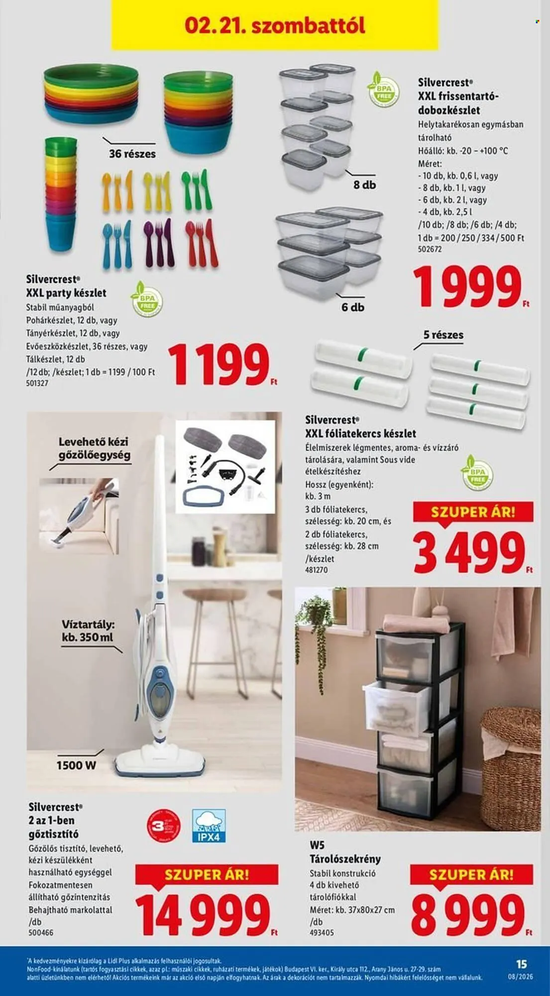 Katalógus Lidl akciós újság február 19.-tól február 25.-ig 2026. - Oldal 15