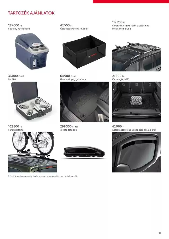 Katalógus Toyota Proace City Verso ICE december 3.-tól december 3.-ig 2025. - Oldal 11