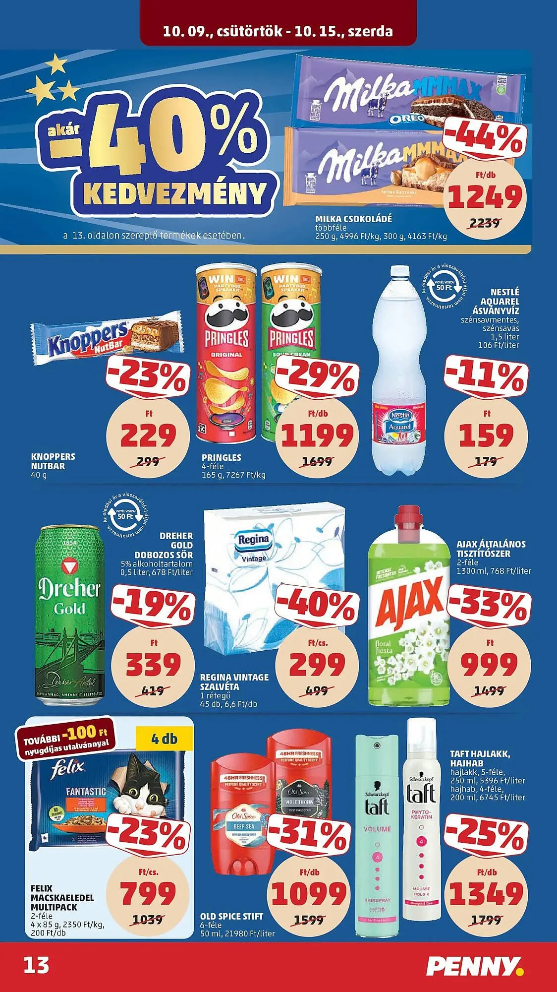 Katalógus PENNY akciós újság október 9.-tól október 15.-ig 2025. - Oldal 13