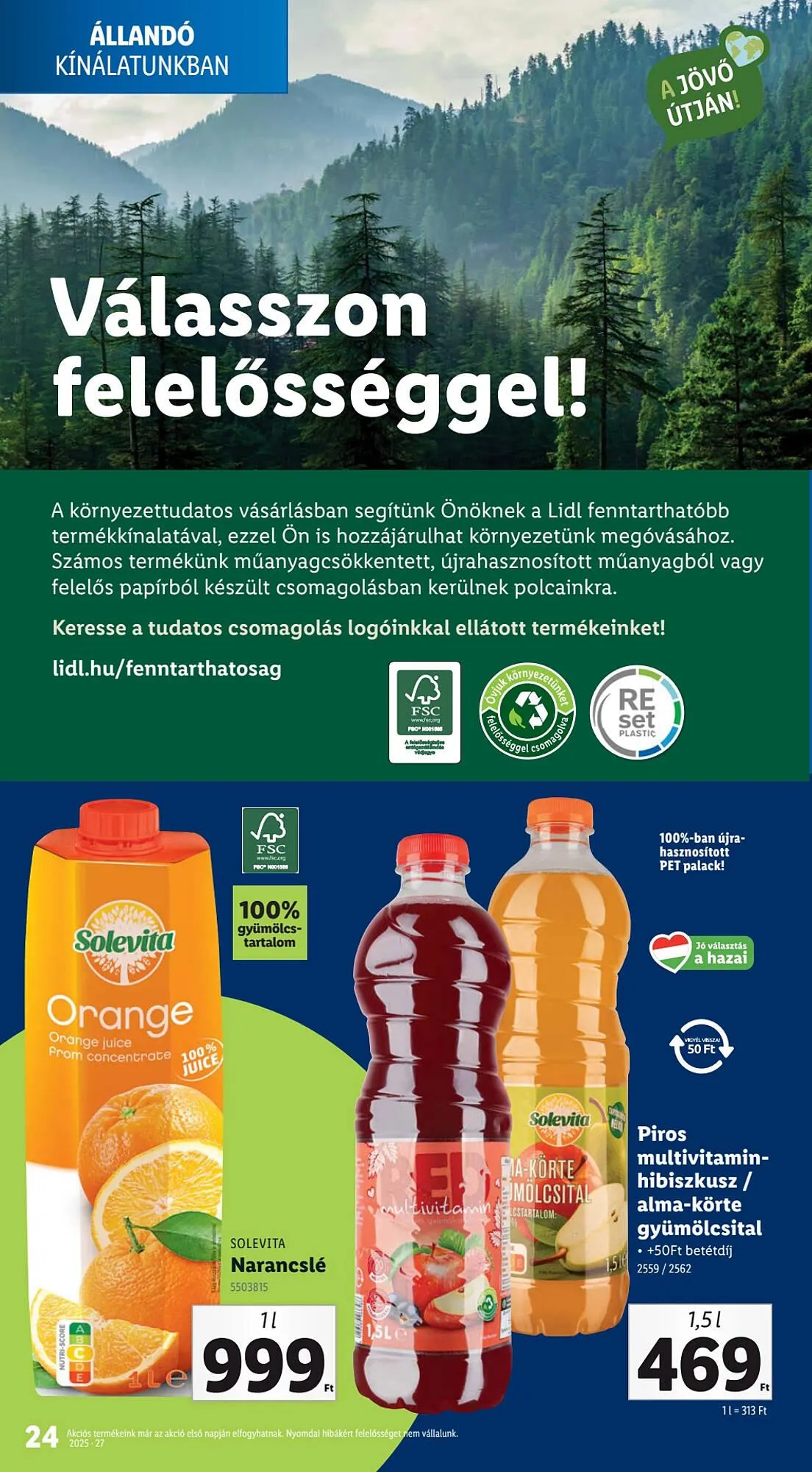 Katalógus Lidl akciós újság július 3.-tól július 9.-ig 2025. - Oldal 24