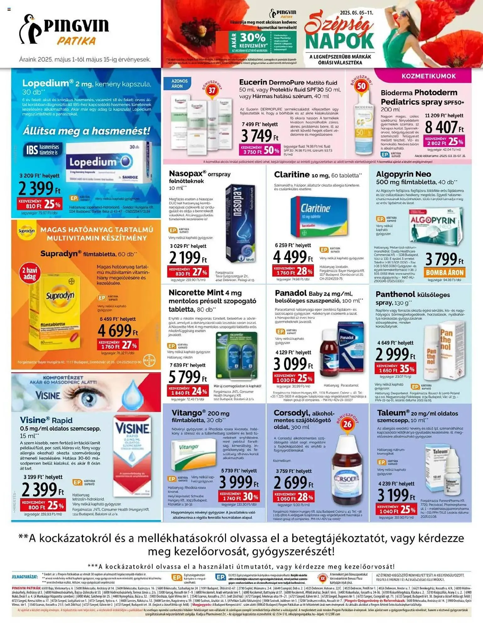 Katalógus Pingvin Patika akciós újság május 1.-tól május 15.-ig 2025. - Oldal 4