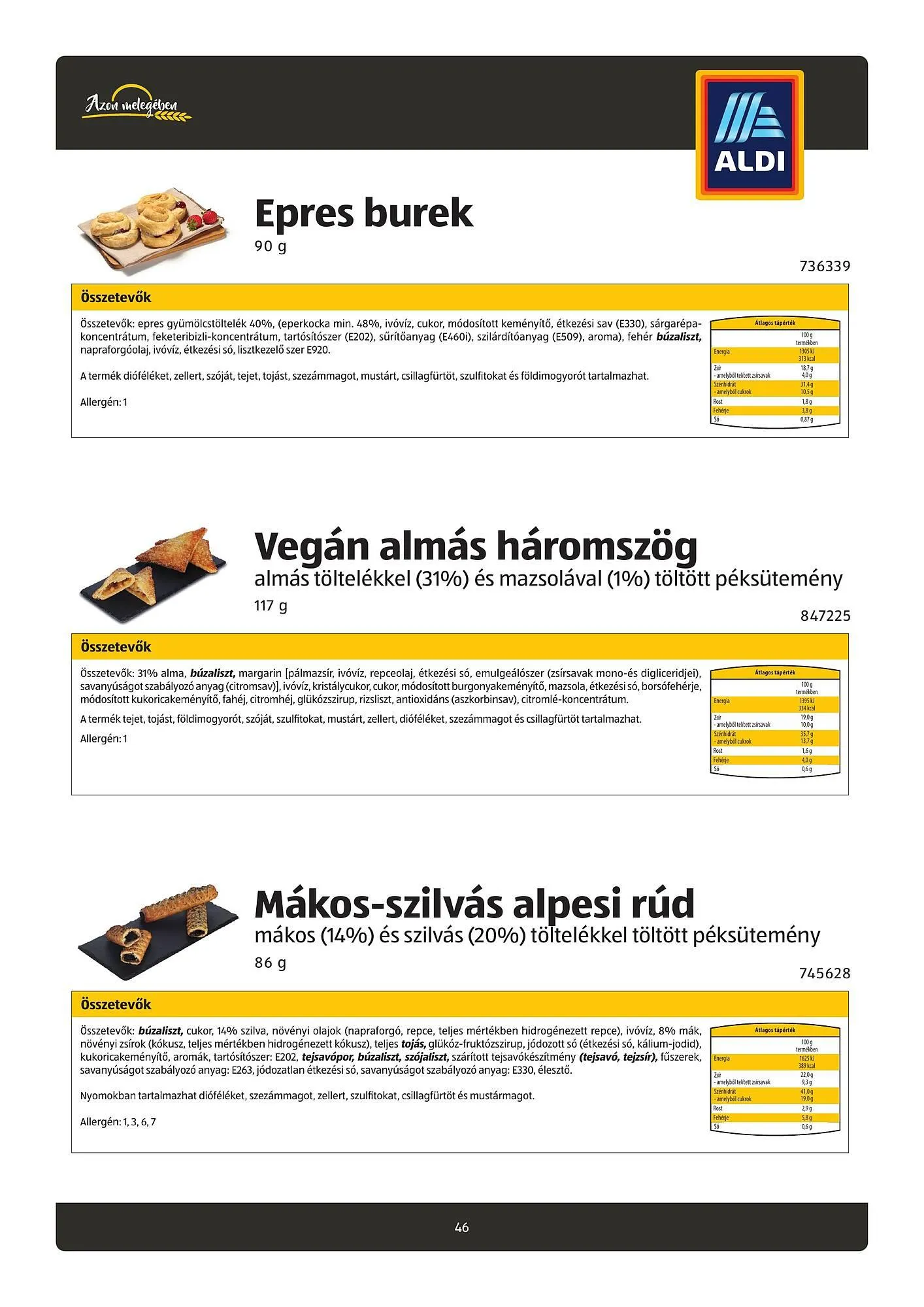 Katalógus ALDI akciós újság március 27.-tól április 21.-ig 2025. - Oldal 46