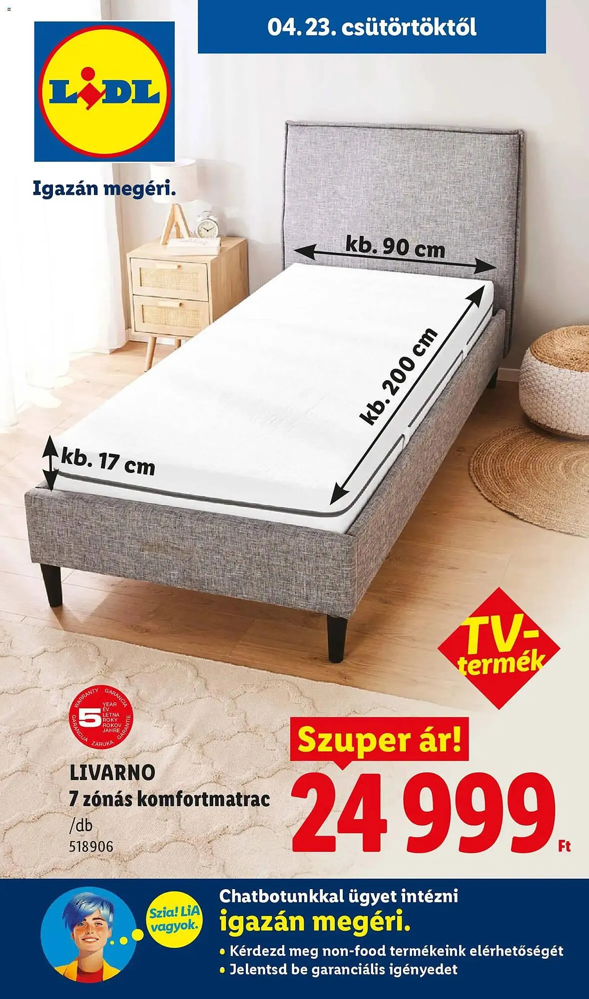 Katalógus Lidl akciós újság április 23.-tól április 29.-ig 2026. - Oldal 1