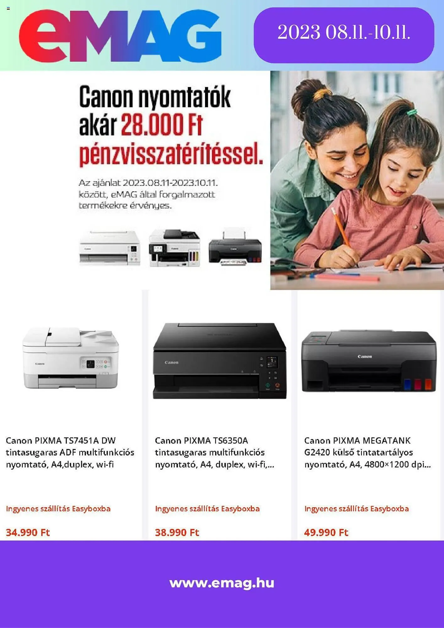 Katalógus eMAG akciós újság augusztus 11.-tól október 11.-ig 2023. - Oldal 1
