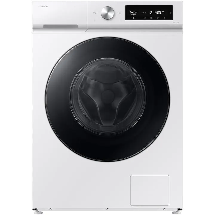 Samsung Bespoke AI WD90DB7B85G Mosó-szárítógép, mosás 9 kg, szárítás 6 kg, 1400 RPM, D osztály, AI Wash, AI Wash, AI Wash, Auto Dispense, AI Ecobubble, AI Control, Super speed 39 perc, WiFi., Fehér