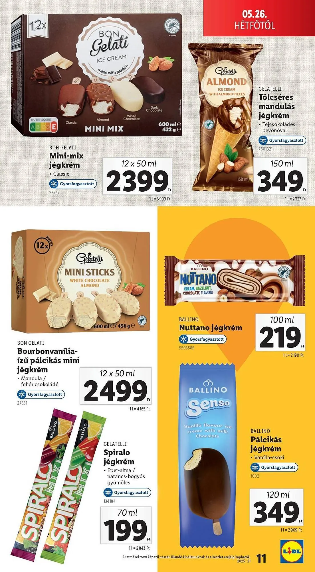Katalógus Lidl akciós újság május 26.-tól június 19.-ig 2025. - Oldal 11
