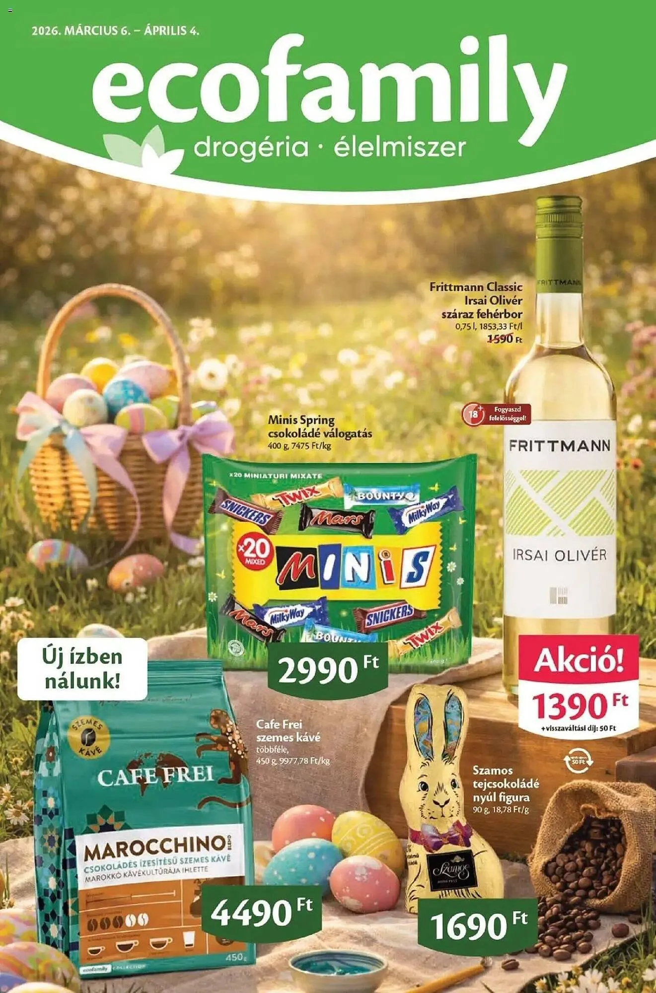 Katalógus EcoFamily akciós újság március 6.-tól április 4.-ig 2026. - Oldal 1