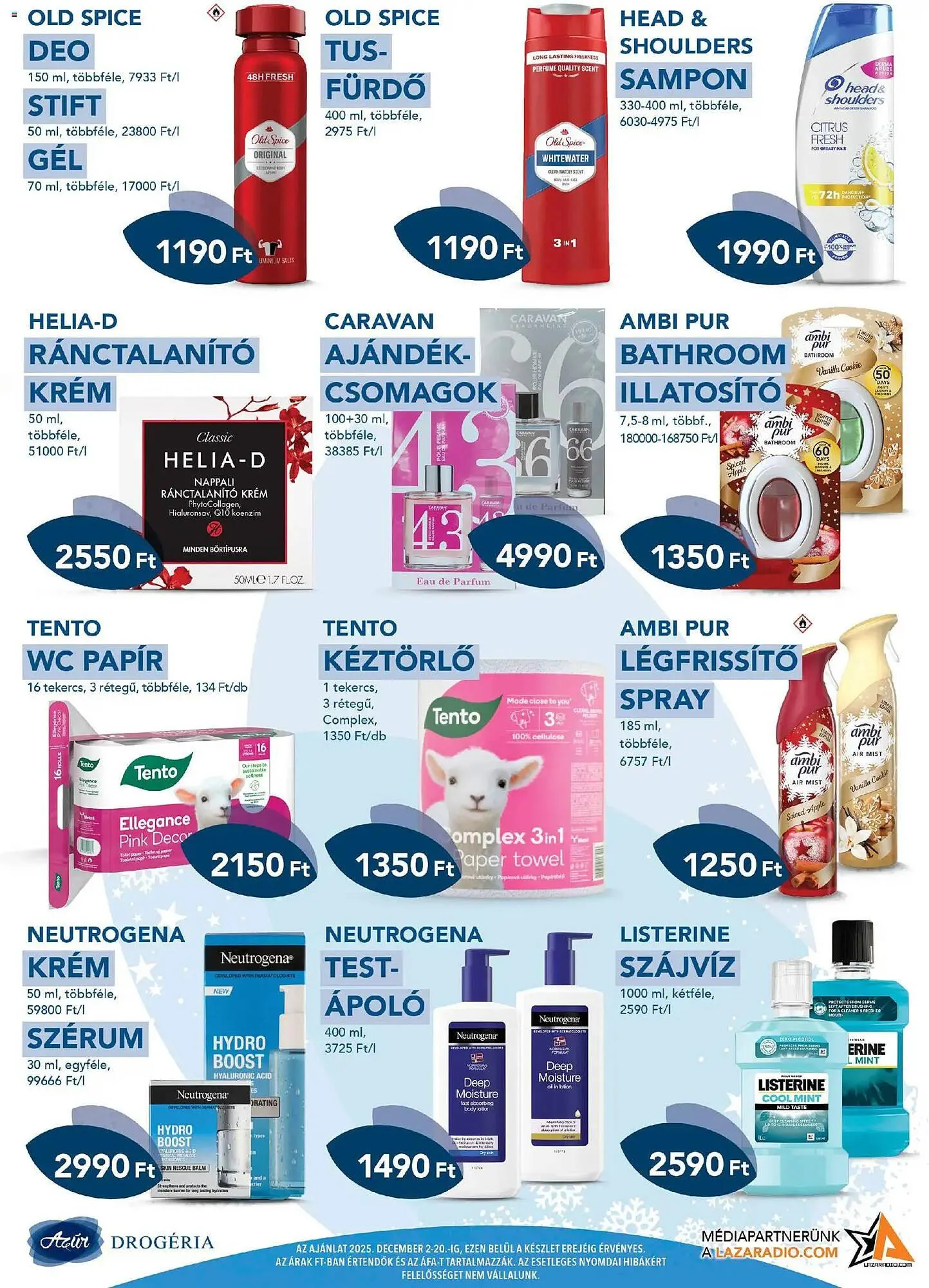 Katalógus Azúr akciós újság december 3.-tól december 20.-ig 2025. - Oldal 4