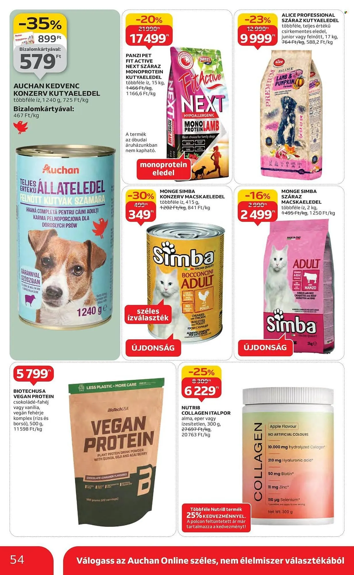 Katalógus Auchan akciós újság november 6.-tól november 12.-ig 2025. - Oldal 54