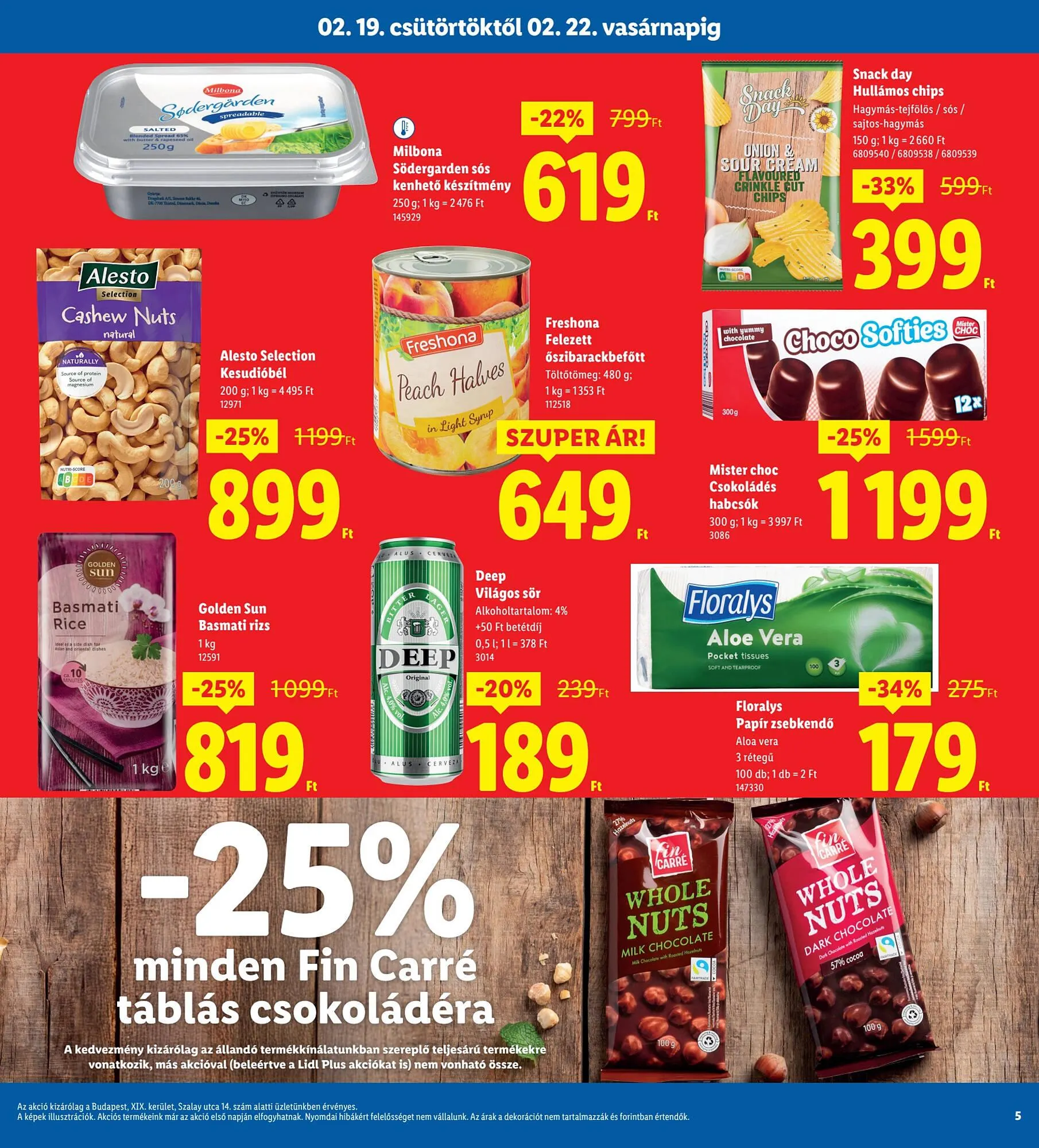 Katalógus Lidl akciós újság február 19.-tól február 22.-ig 2026. - Oldal 5