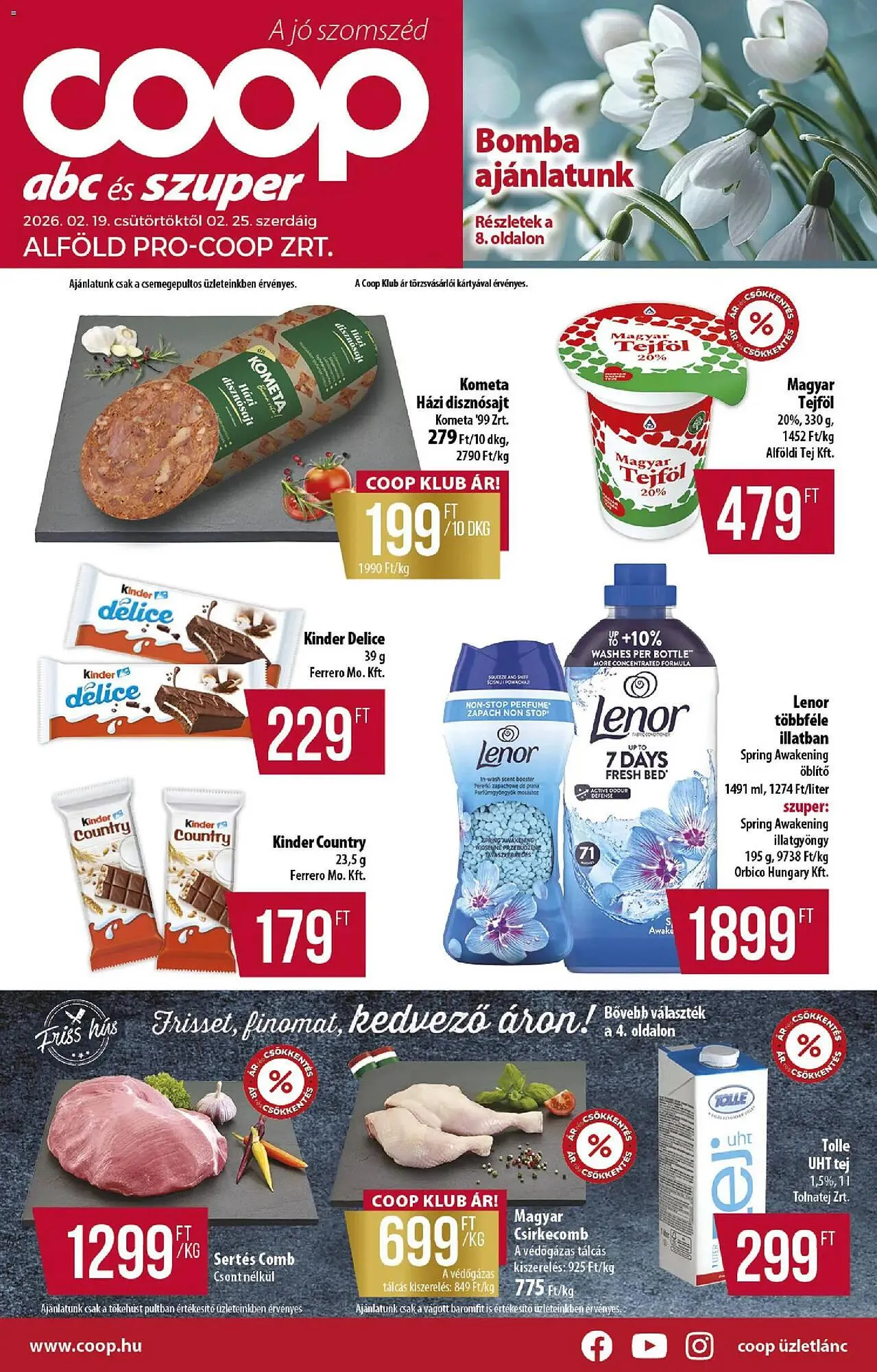 Coop akciós újság - 1