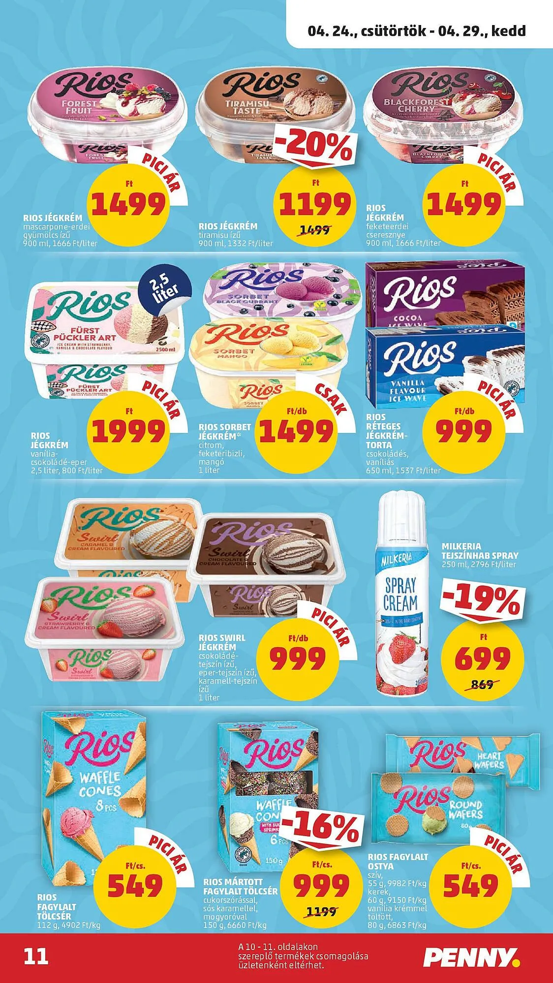 Katalógus PENNY akciós újság április 24.-tól április 29.-ig 2025. - Oldal 11