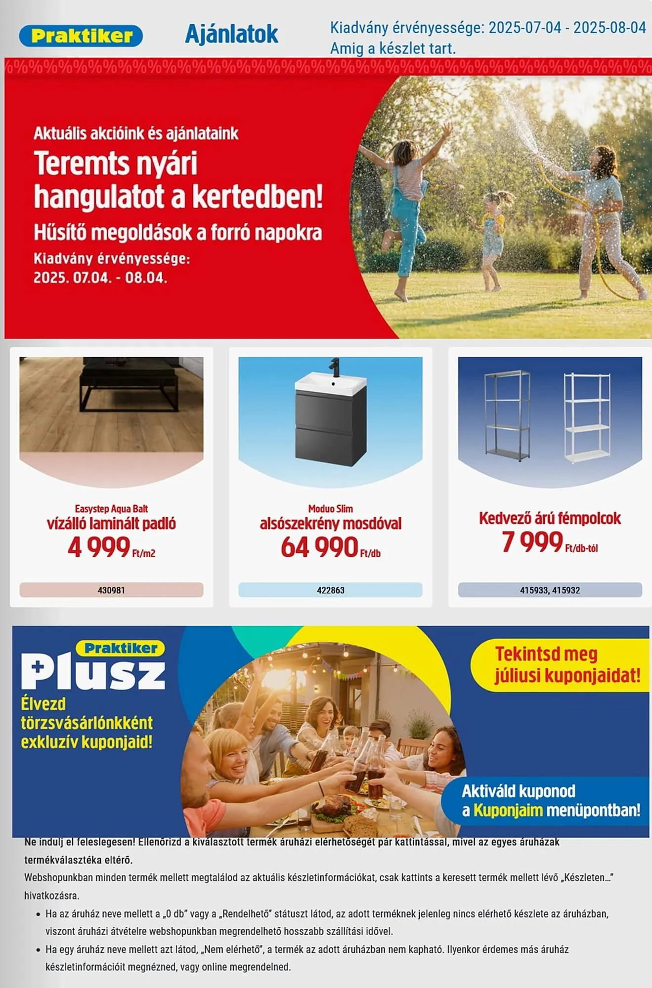 Praktiker akciós újság - 1