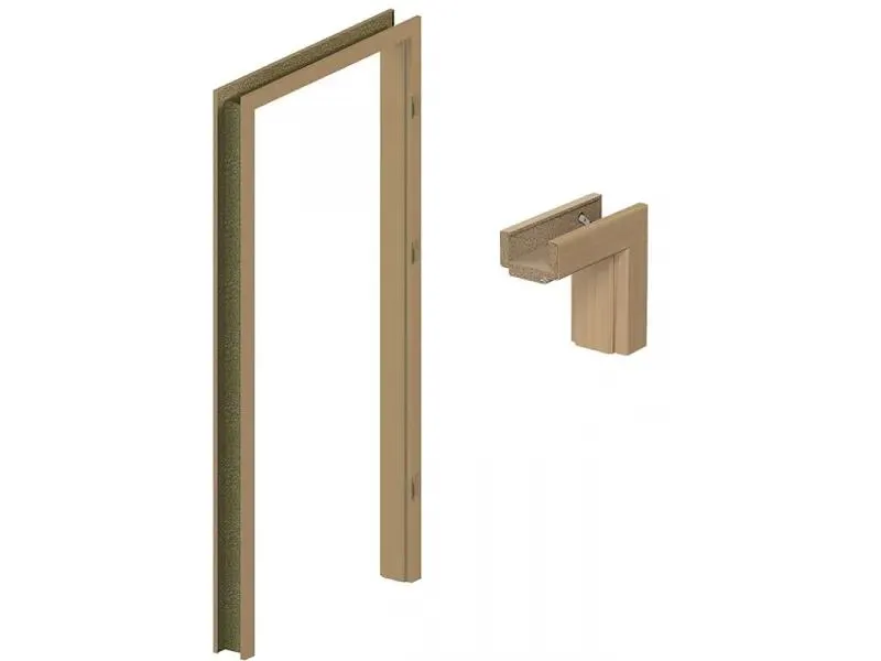 PORTA SYSTEM CPL - beltéri ajtótok 75x210 (fehér dió-jobb)