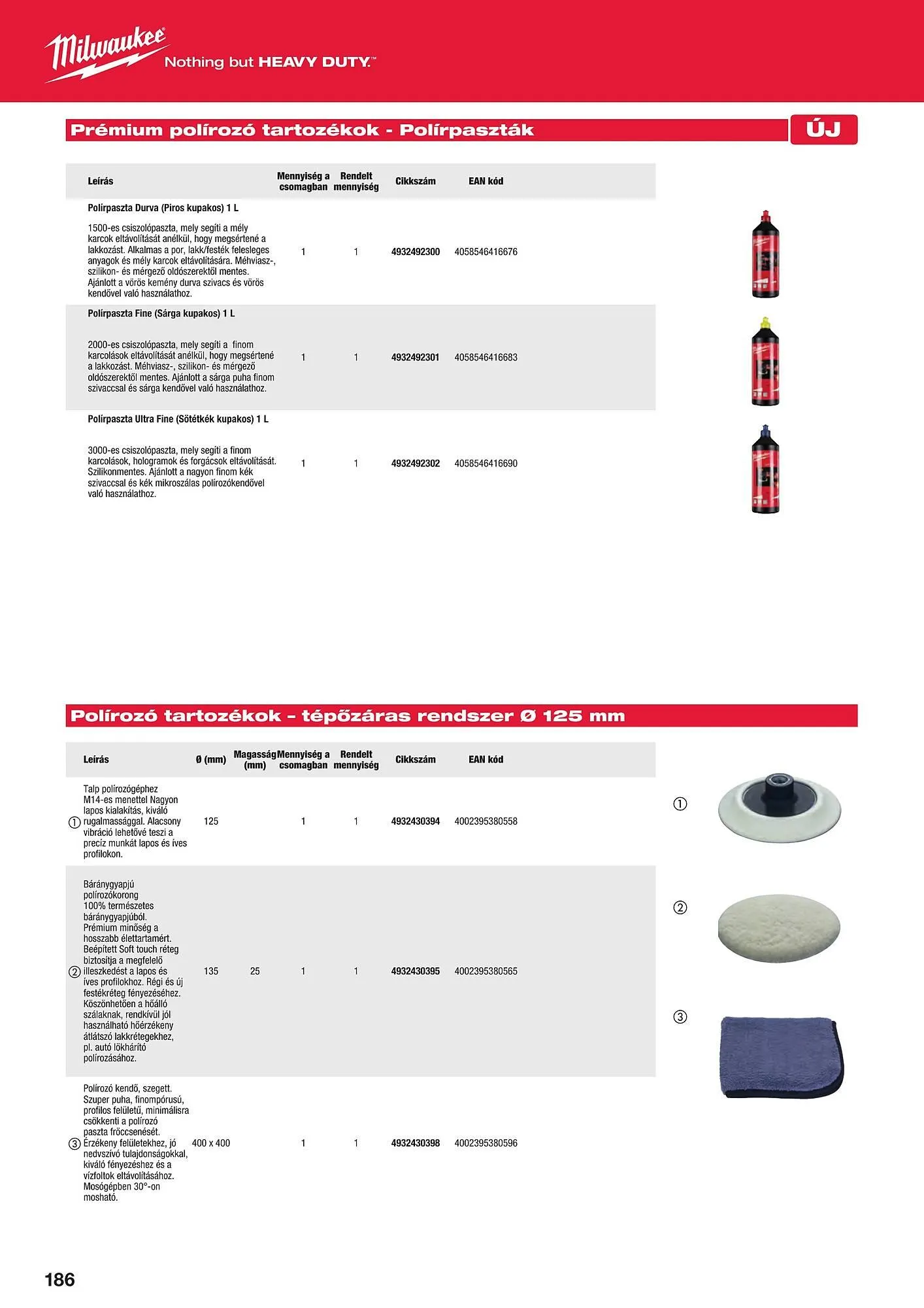 Katalógus Milwaukee akciós újság szeptember 16.-tól december 31.-ig 2025. - Oldal 186