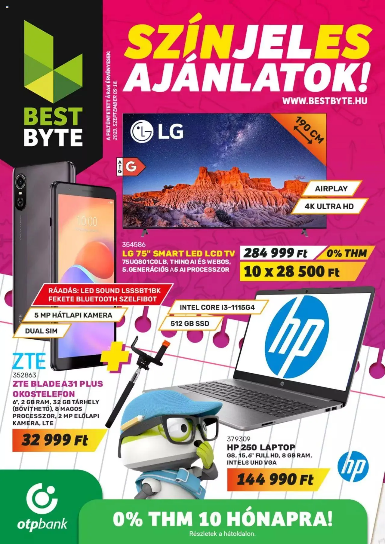 Katalógus Best Byte Akciós újság szeptember 5.-tól szeptember 18.-ig 2023. - Oldal 1