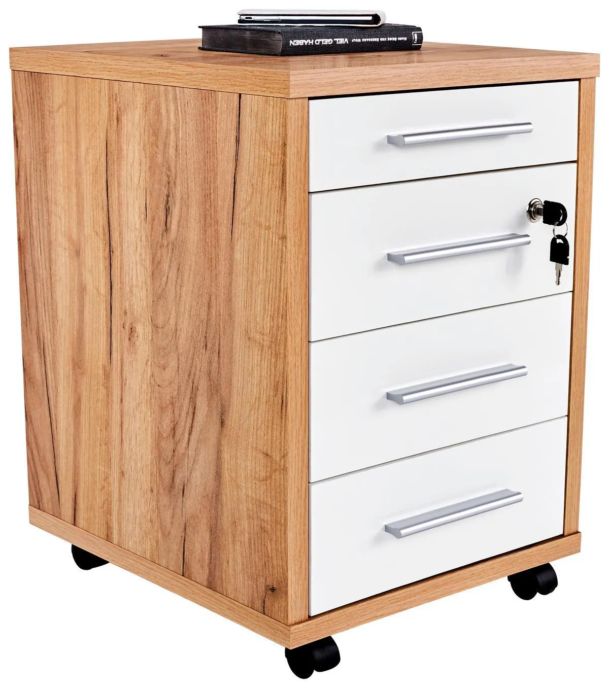 Görgős Konténer 4 Fiókkal Profi