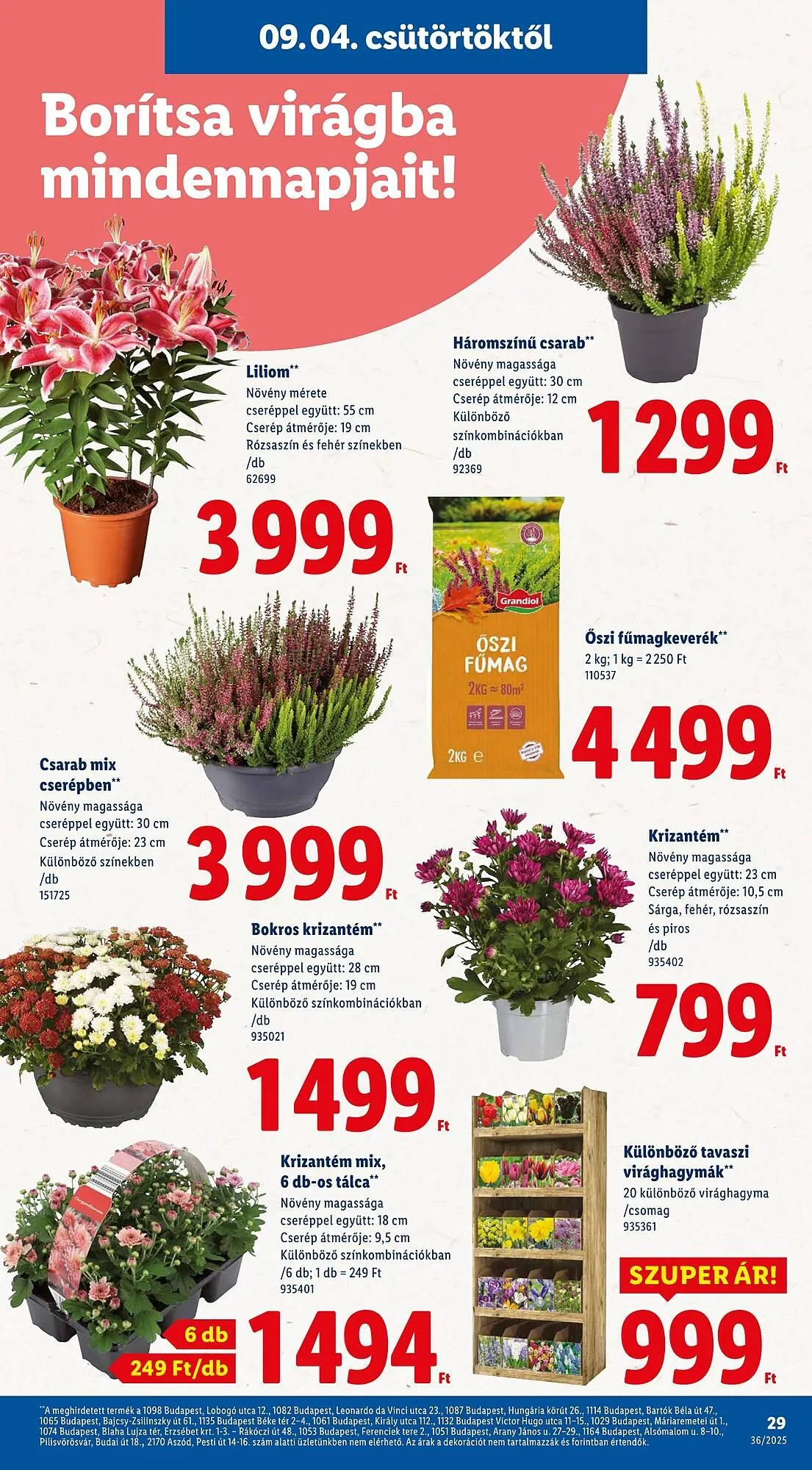 Katalógus Pick-Lidl Nyereményjáték 2025.09.24 akciós újság szeptember 4.-tól szeptember 10.-ig 2025. - Oldal 29