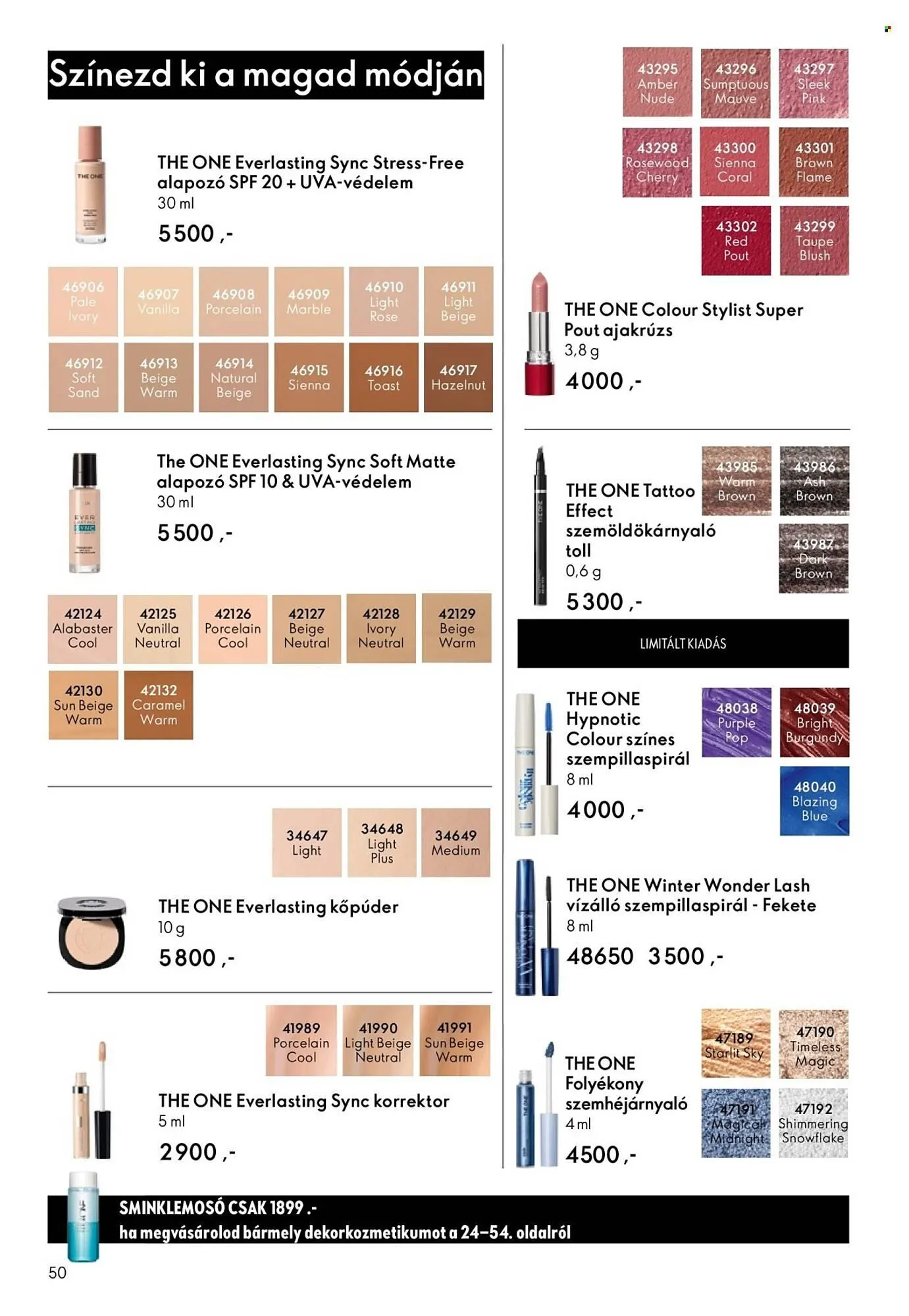 Katalógus Oriflame katalógus december 24.-tól január 20.-ig 2026. - Oldal 50
