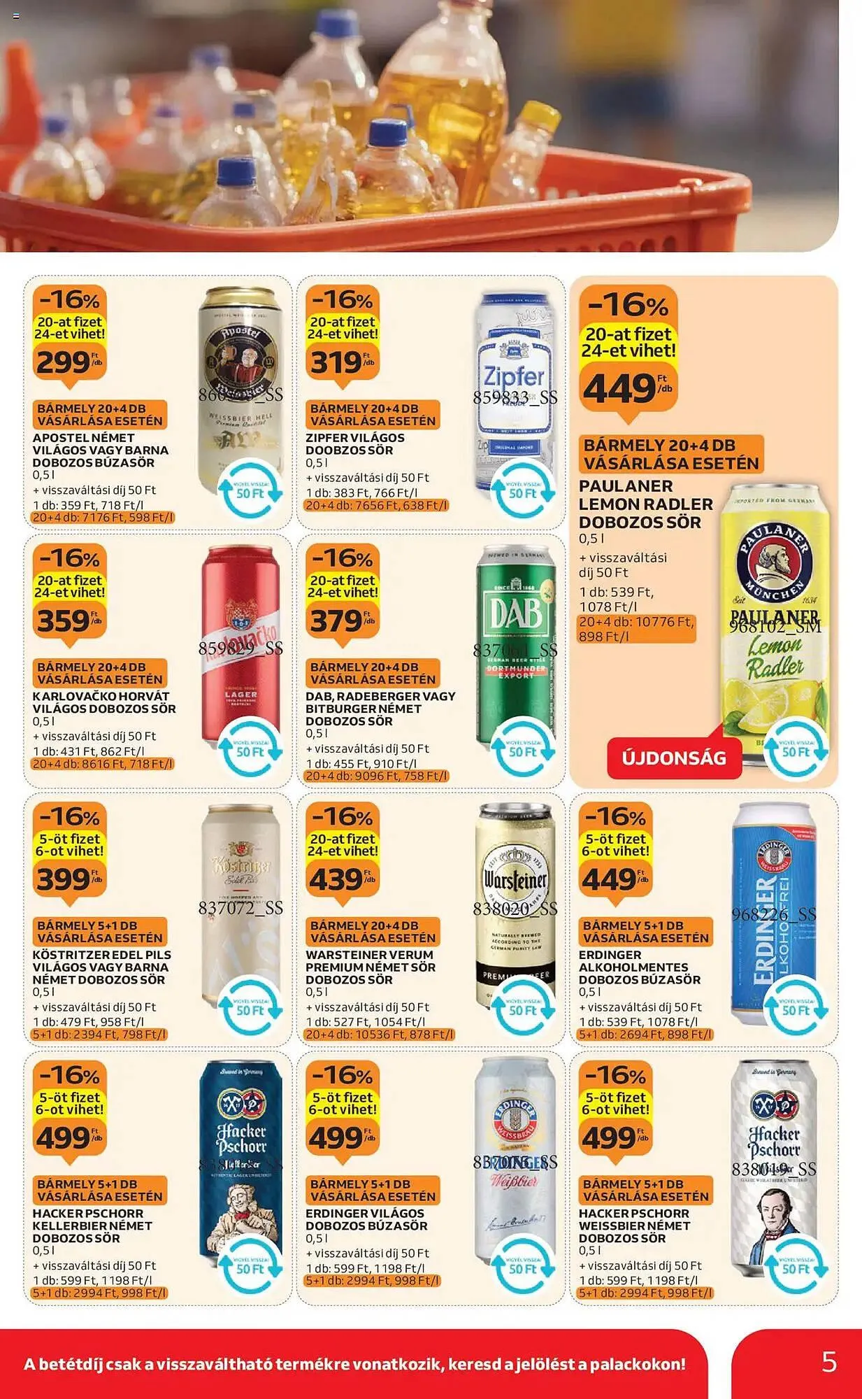 Katalógus Auchan akciós újság július 31.-tól augusztus 13.-ig 2025. - Oldal 5