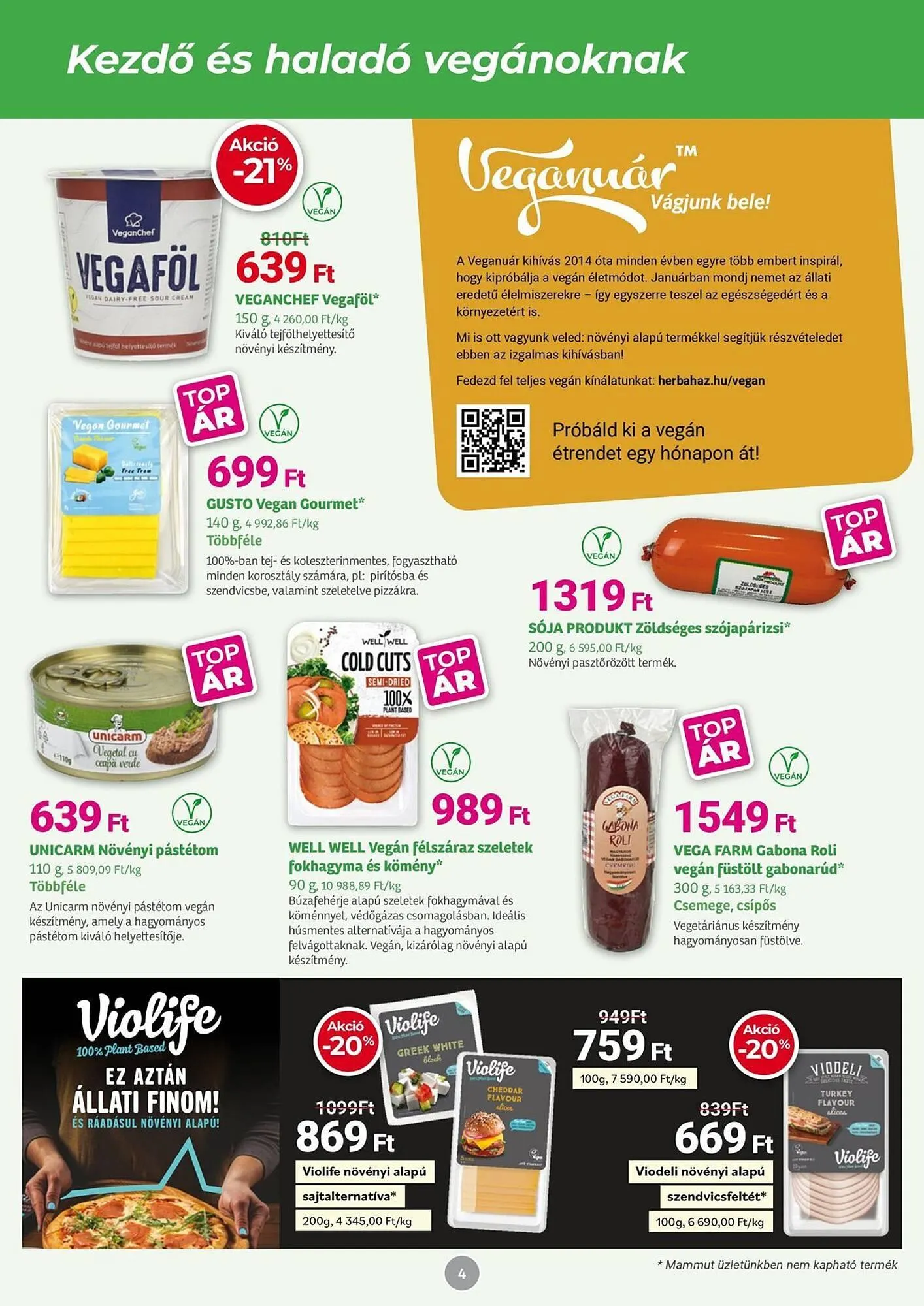 Katalógus Herbaház akciós újság január 5.-tól február 1.-ig 2026. - Oldal 4