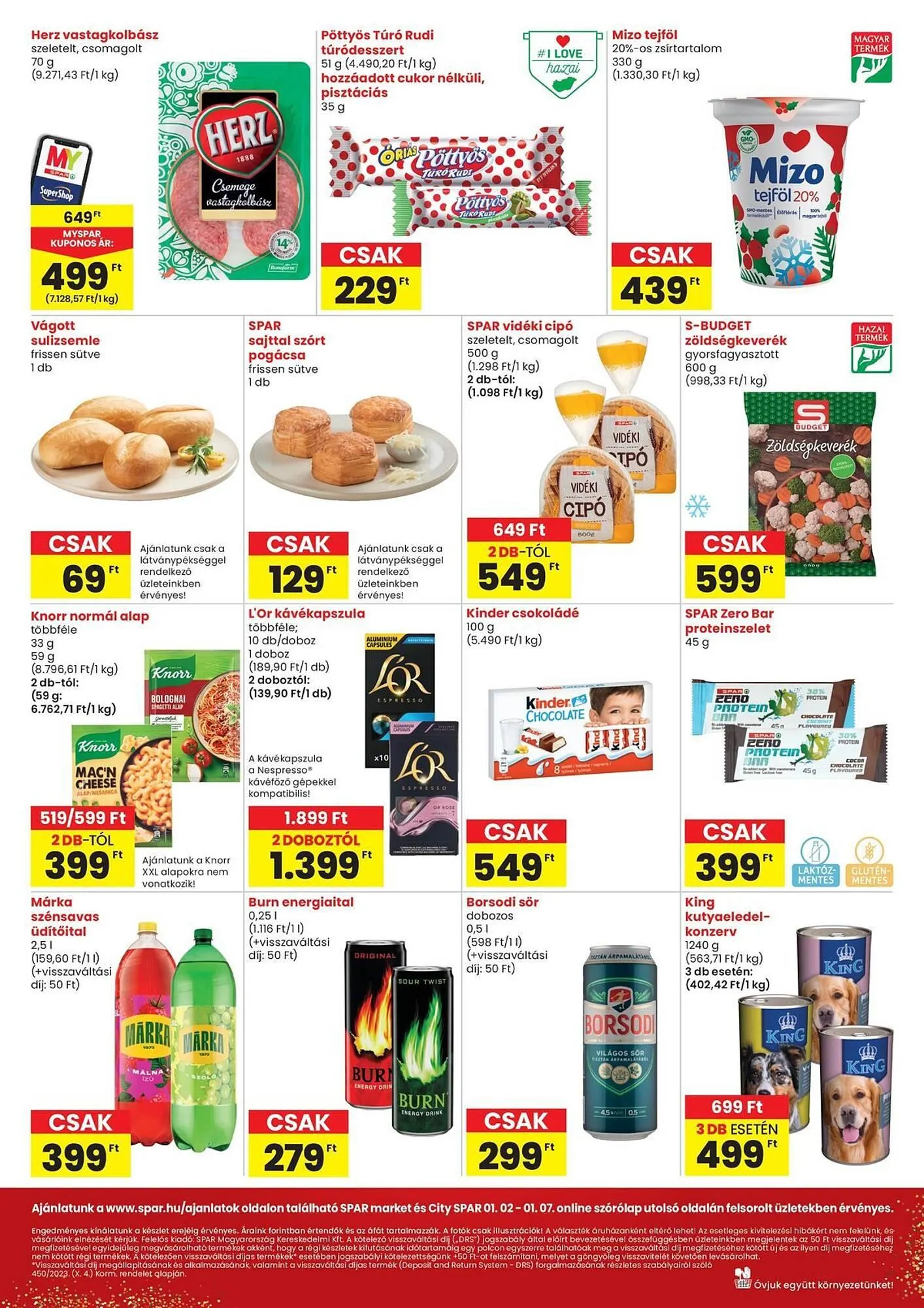 Katalógus Spar akciós újság január 2.-tól január 7.-ig 2026. - Oldal 2
