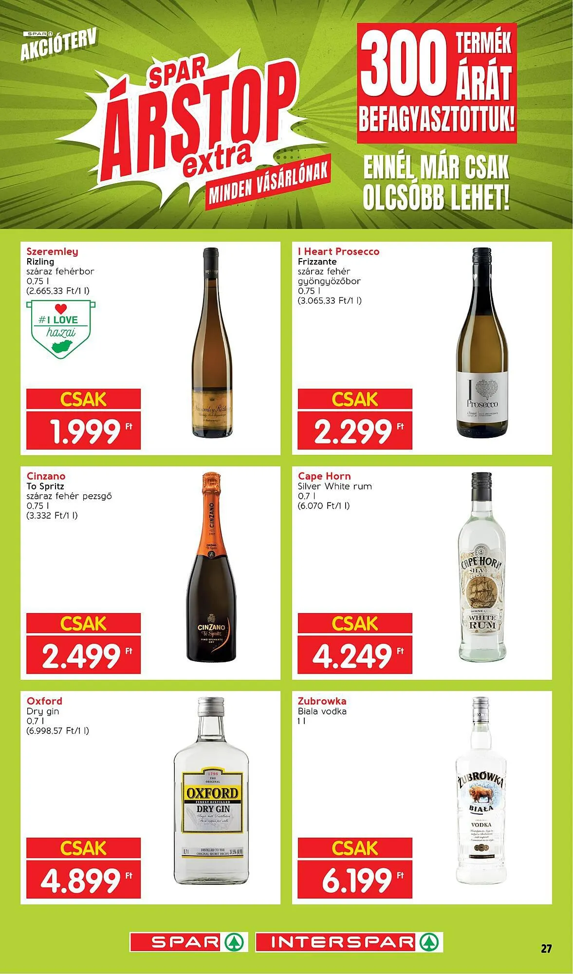 Katalógus Interspar akciós újság október 1.-tól december 31.-ig 2023. - Oldal 27