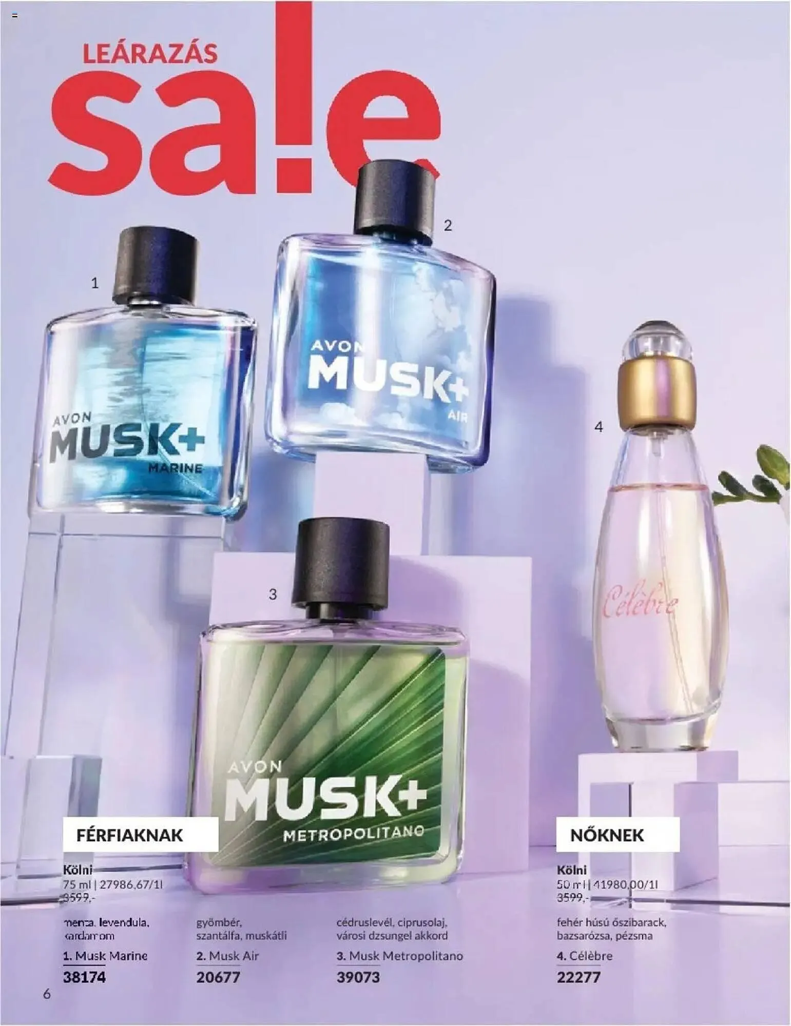 Katalógus AVON akciós újság január 1.-tól január 31.-ig 2025. - Oldal 6