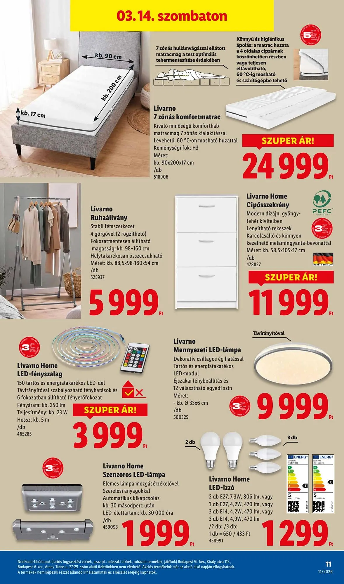 Katalógus Lidl akciós újság március 12.-tól március 16.-ig 2026. - Oldal 11