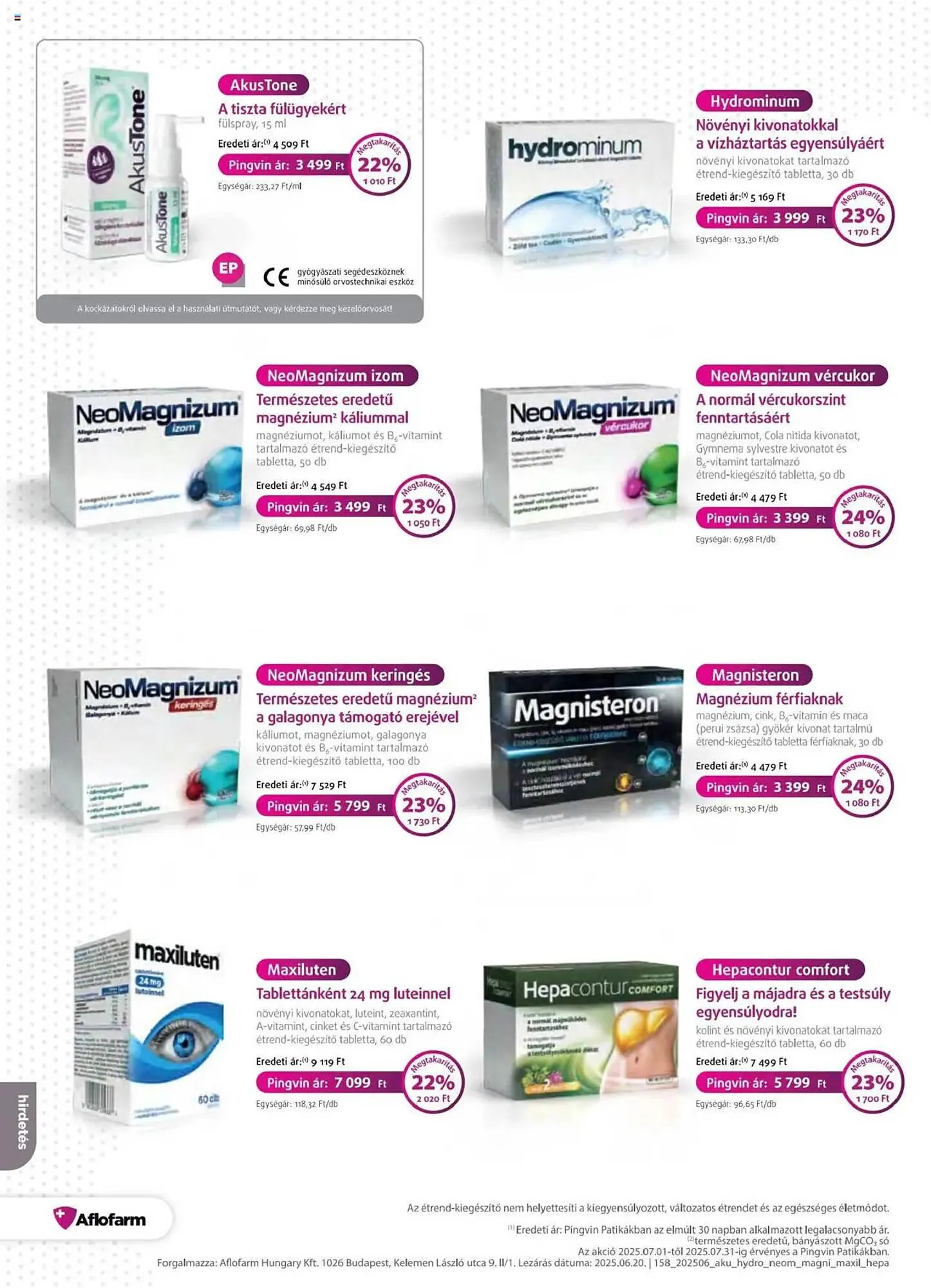 Katalógus Pingvin Patika akciós újság július 1.-tól július 31.-ig 2025. - Oldal 24